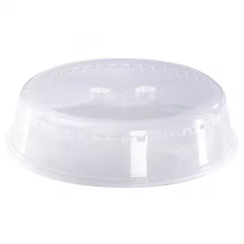 Mikrobangų krosnelės apsauginis dangtelis Hama Basic 26 cm permatomas plastikas