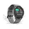 Hama 9000 3,63 cm (1,43 colio) AMOLED 52 mm skaitmeninis jutiklinis laikrodis, antracito spalvos, su GPS