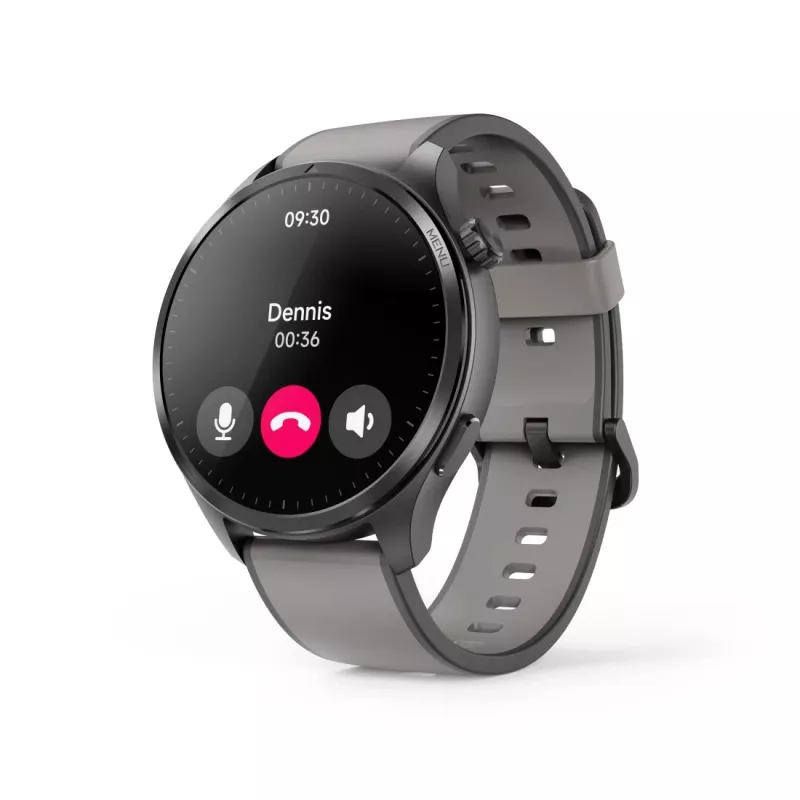 Hama 9000 3,63 cm (1,43 colio) AMOLED 52 mm skaitmeninis jutiklinis laikrodis, antracito spalvos, su GPS