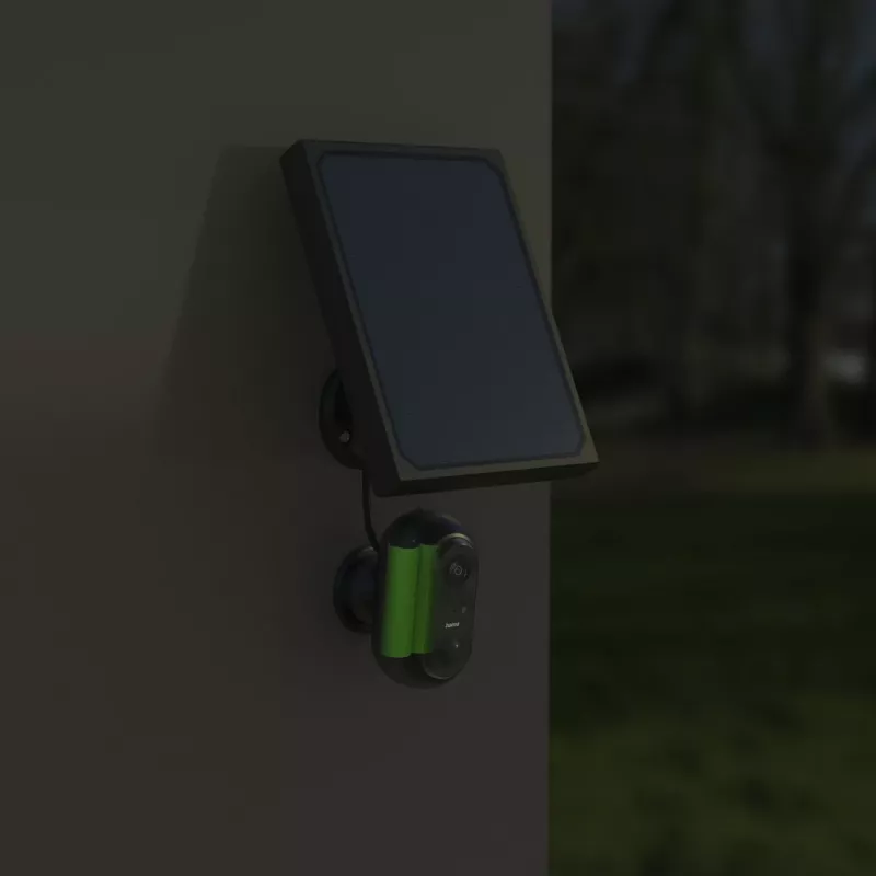 IP stebėjimo kamera Hama 00176648, lauko, belaidė, juoda, 1080p