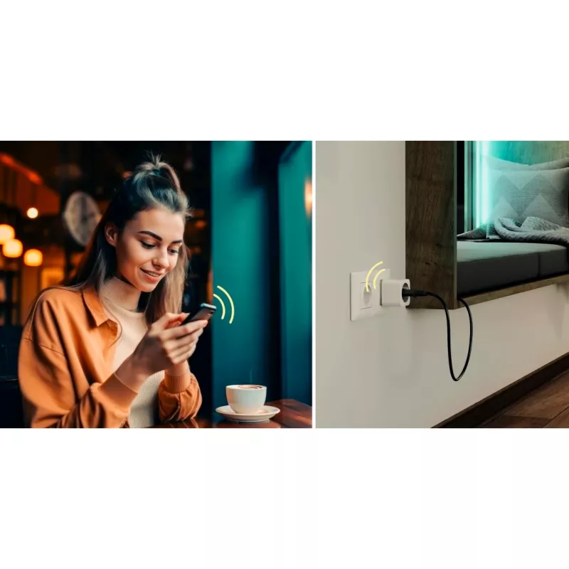 Išmanusis kištukas Hama 00176654 3680 W Vidaus Wi-Fi Baltas