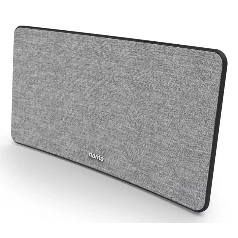 Vidinė televizijos antena Hama Fabric Design juoda pilka USB 2 m