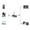 Belaidis garso siųstuvas/imtuvas HAMA Link.it duo 3,5 mm, Bluetooth, 10 m atstumas, USB maitinimas, juodas