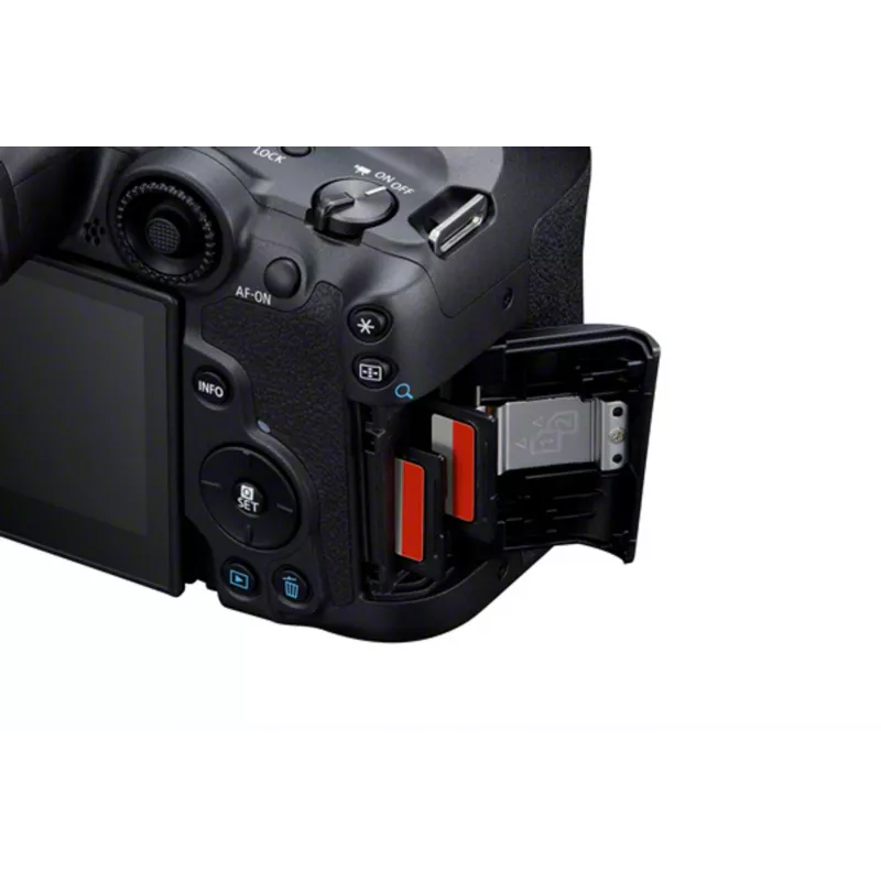 Canon EOS R7 bekorpusinis veidrodinis fotoaparatas 32,5 MP CMOS 6960 x 4640 pikseliai juodas