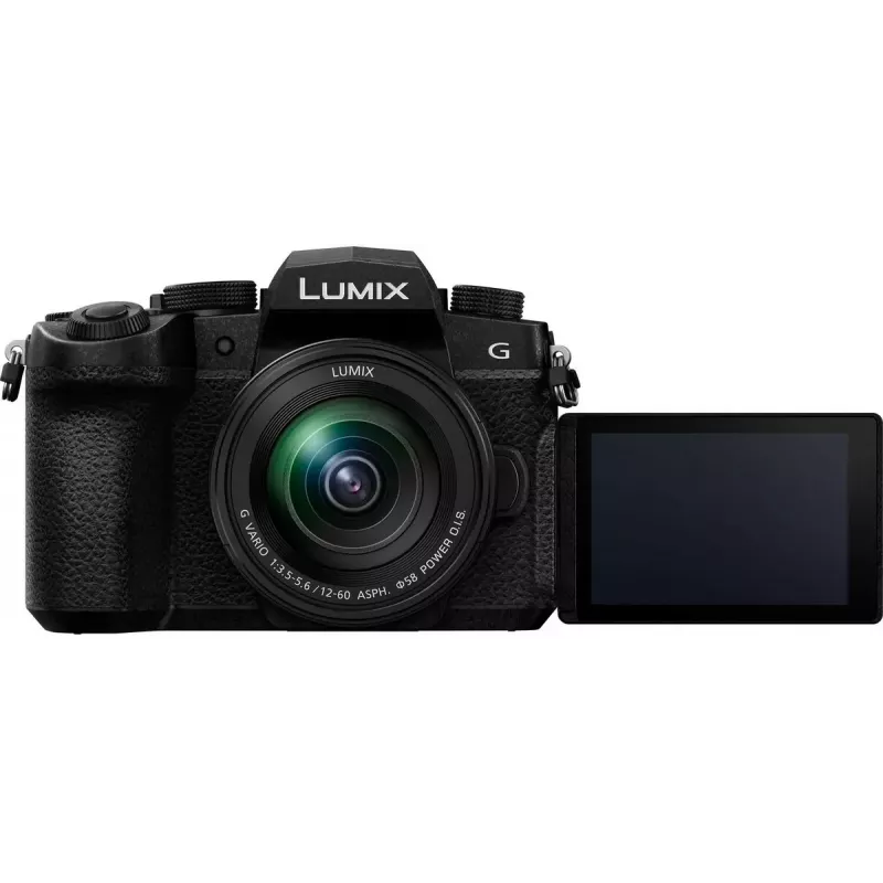 Panasonic Lumix DC-G97 beveidrodis fotoaparatas su Vario 12-60 mm F3.5-5.6 Power OIS objektyvu (DC-G97ME)