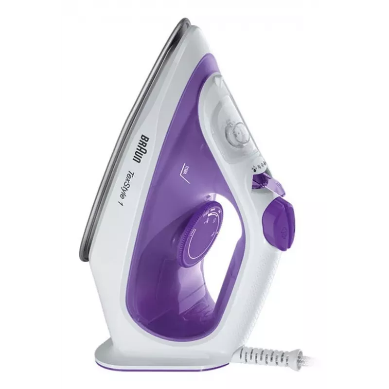 Braun TexStyle 1 SI 1080 lygintuvas su SuperCeramic padu, 2000 W, juodai violetinis