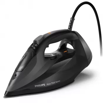 Philips DST7511/80 lygintuvas sausam ir gariniam lyginimui, SteamGlide Elite padas, 3200 W, juodas