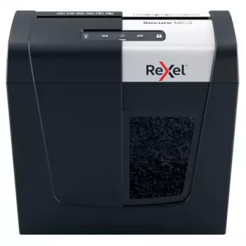 Rexel Secure MC3 Whisper-Shred popierinis smulkintuvas, mikro pjūvis, P5