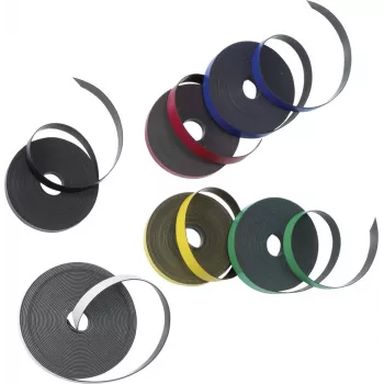 Nobo lipni magnetinė juosta 10mm x10m, juoda