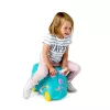 Trunki Una the Unicorn lagaminas vaikams 4 ratai 18L rožinė turkio geltona