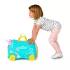 Trunki Una the Unicorn lagaminas vaikams 4 ratai 18L rožinė turkio geltona