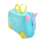Trunki Una the Unicorn lagaminas vaikams 4 ratai 18L rožinė turkio geltona
