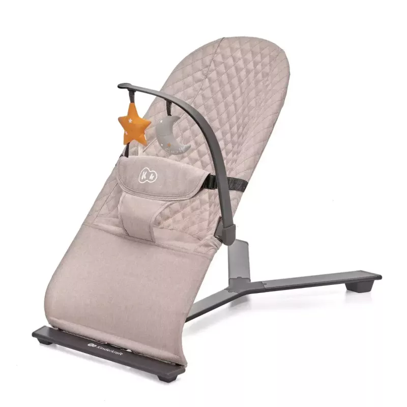 Kinderkraft MIMI Beige kėdutė-lovytė kūdikiams iki 9 kg