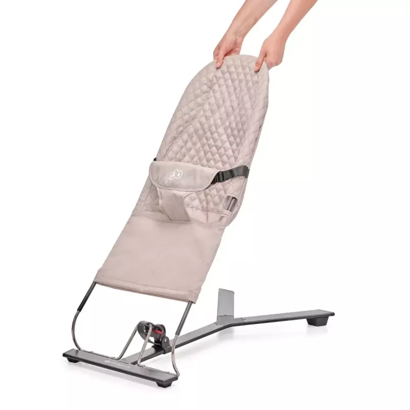 Kinderkraft MIMI Beige kėdutė-lovytė kūdikiams iki 9 kg