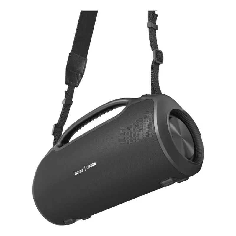 Vakarėlių garsiakalbis HAMA UltiMate Pro 120 W, belaidis Bluetooth, atsparus vandeniui, įmontuota baterija, USB-C įkrovimas