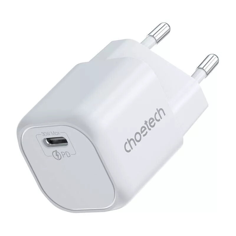 Įkroviklis CHOETECH PD5007 30W USB-C Power Delivery greitasis įkrovimas telefonams ir planšetėms