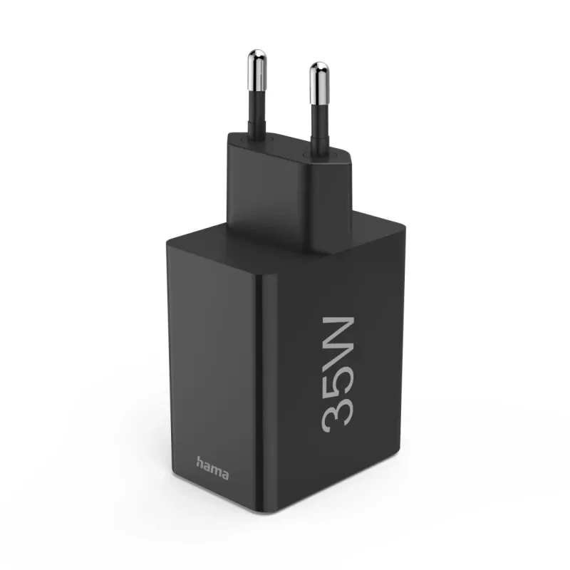 Hama 00201990 greitasis sieninis įkroviklis USB-C 35 W juodas