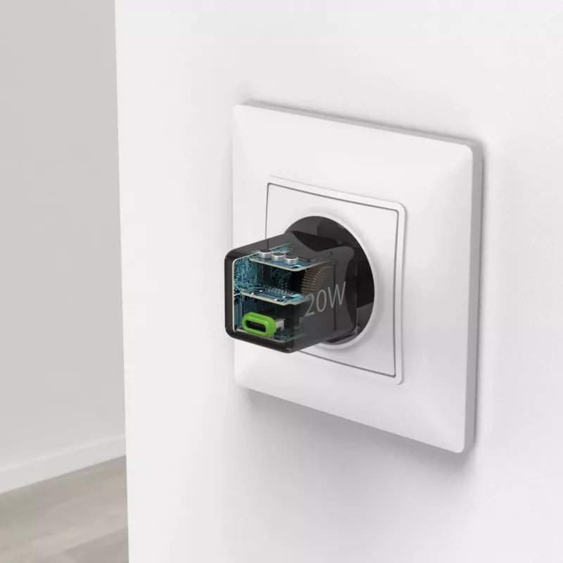 Hama 00201984 greitasis USB-C įkroviklis 20 W juodas