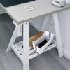 LogiLink KAB0075 dėklas laidams slėpti su bambukiniu dangteliu, baltas