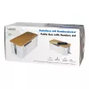 LogiLink KAB0075 dėklas laidams slėpti su bambukiniu dangteliu, baltas