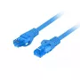 Tinklo laidas Lanberg PCF6A-10CC-2000-B RJ-45 Cat6a 20 m Mėlynas