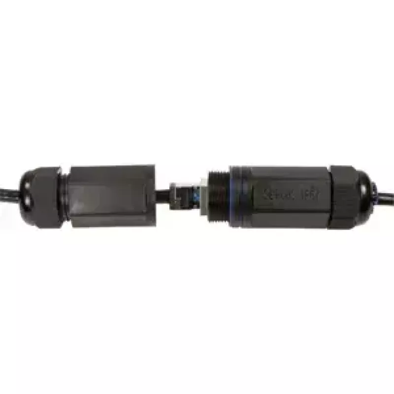 Tinklo laidas LogiLink CQ7033S Cat6a 1 m juodas