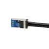 Tinklo laidas LogiLink CQ7033S Cat6a 1 m juodas