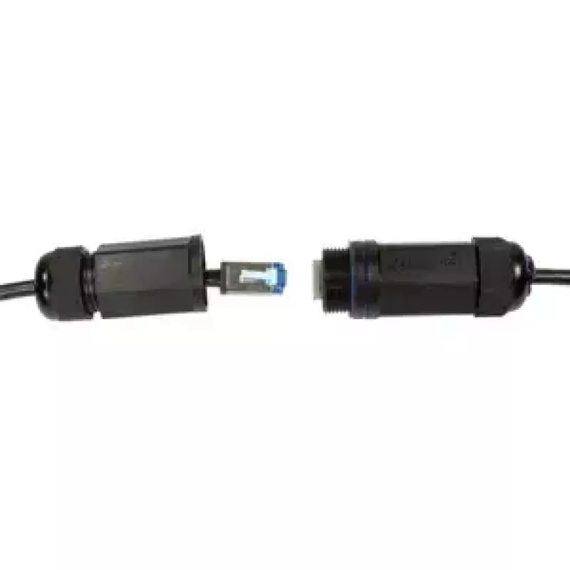 Tinklo laidas LogiLink CQ7033S Cat6a 1 m juodas