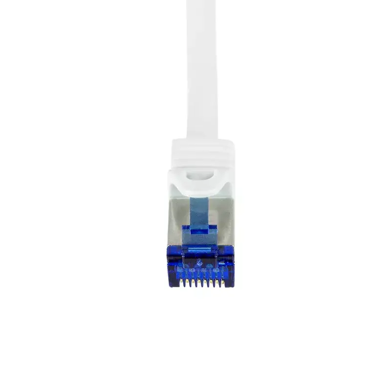Tinklo laidas LogiLink C6A061S RJ-45 Cat6a 3 m Baltas