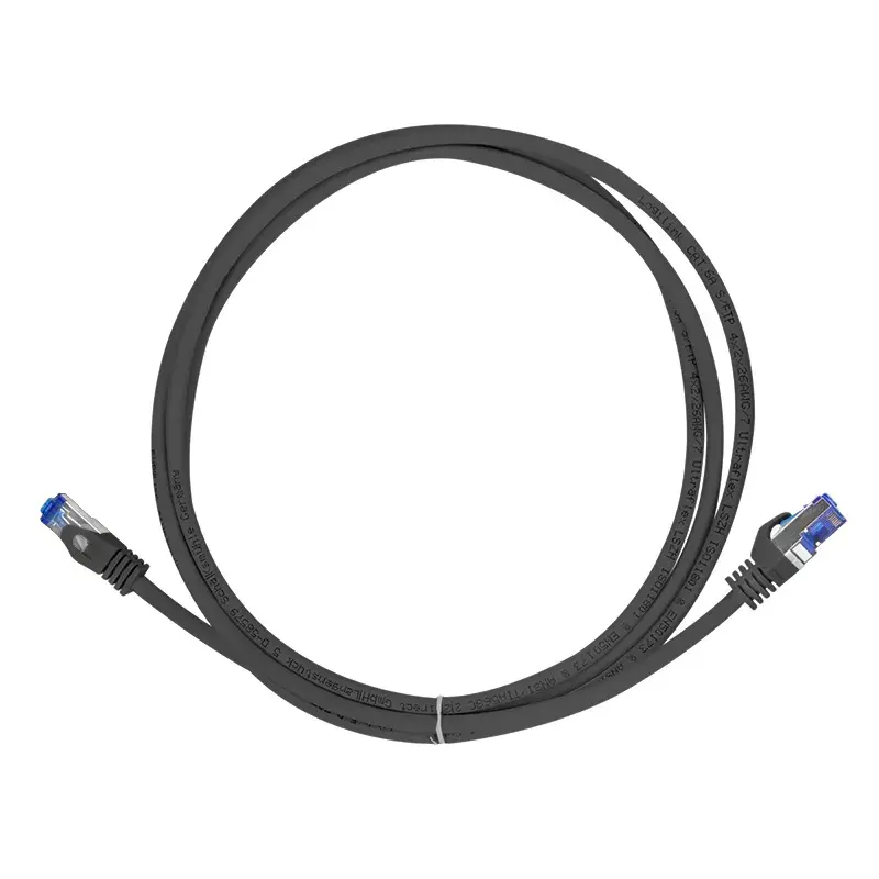 Tinklo kabelis LogiLink C6A113S RJ-45 Cat6a 20 m Juodas