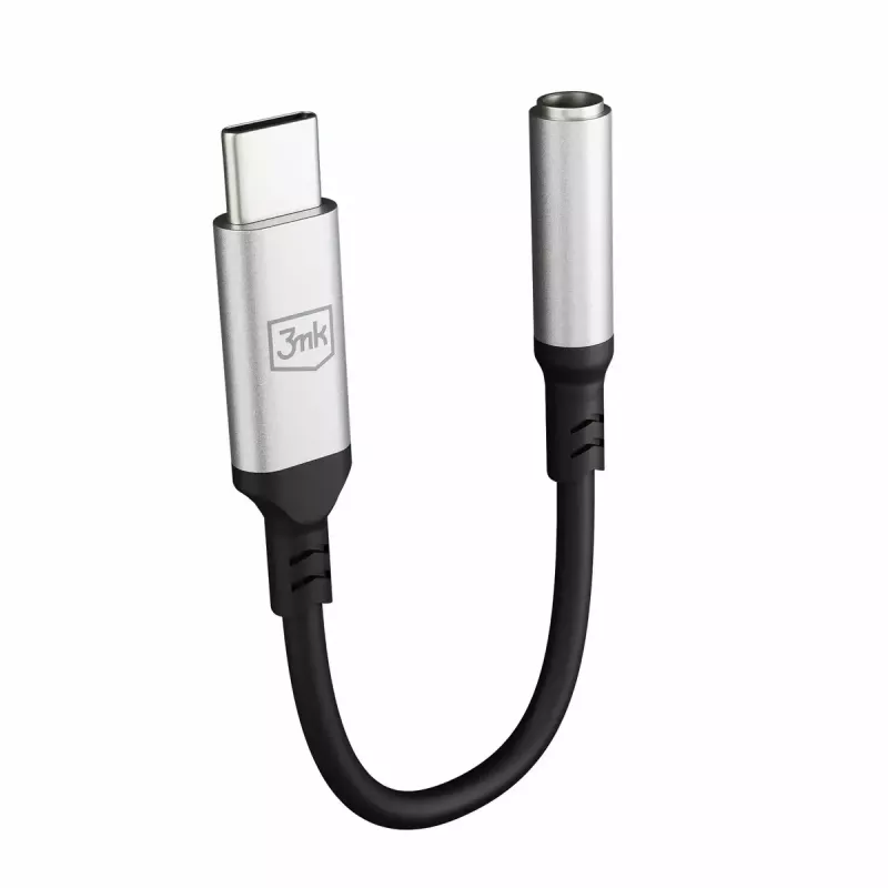 USB-C į 3.5 mm lizdą adapterio laidas 3MK 1 vnt.