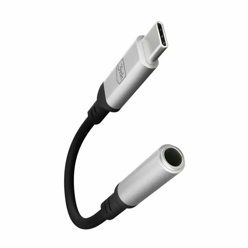 USB-C į 3.5 mm lizdą adapterio laidas 3MK 1 vnt.