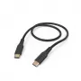 Hama Flexible USB kabelis USB 2.0 1,5 m USB C juodas