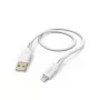 Hama lankstus laidas 1,5 m baltas Lightning į USB A 2,4 A