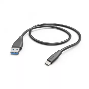 Hama 00201595 USB laidas USB 2.0 1.5 m USB A USB C Juodas