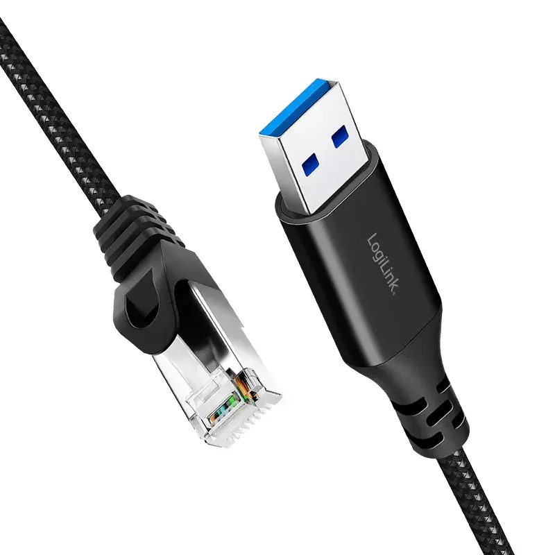 Tinklo kabelis LogiLink CU0407 Cat6 15 m juodas