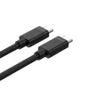USB C į USB C laidas Unitek Y-C477BK01-2M, USB 3.2 Gen 1, 2 m, 5 Gbit/s, PD 60 W, juodas