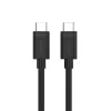 USB C į USB C laidas Unitek Y-C477BK01-2M, USB 3.2 Gen 1, 2 m, 5 Gbit/s, PD 60 W, juodas