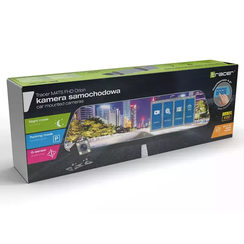 Vaizdo registratorius Tracer M4TS FHD ORION