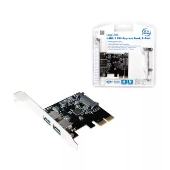 LogiLink PC0080 PCI Express USB 3.1 valdiklio plokštė