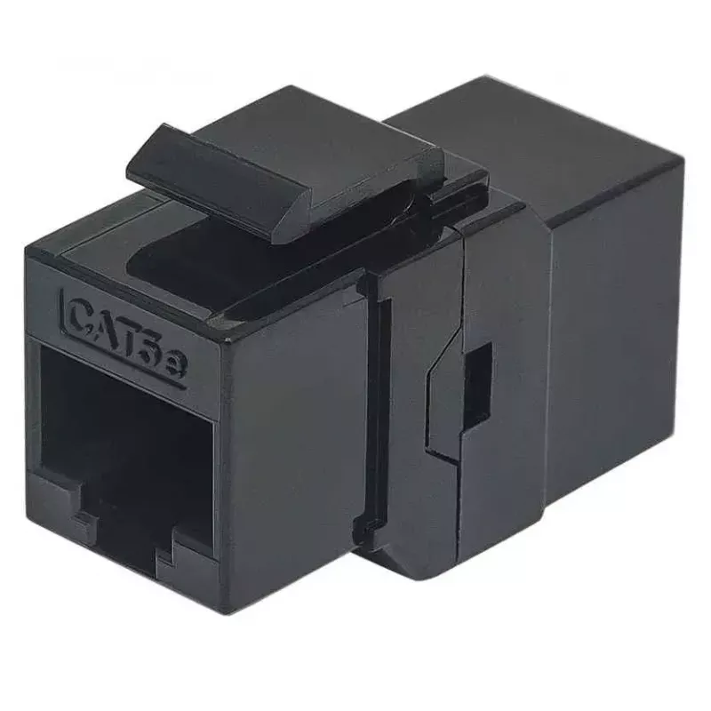 Intellinet Inline Coupler, Cat5e, UTP, Keystone tipo, 8P8C moteriškas į 8P8C moteriškas, juodas