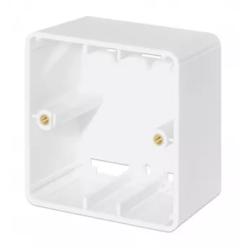Intellinet paviršinio montavimo rozetė 771894 80x80x45mm Signal White RAL9003