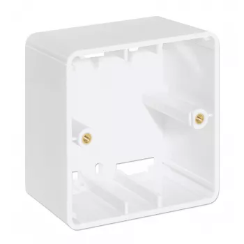 Intellinet paviršinio montavimo rozetė 771894 80x80x45mm Signal White RAL9003
