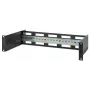 Rack bėgelis Intellinet 716345 Juodas Aliuminis 487mm x 210mm x 89mm