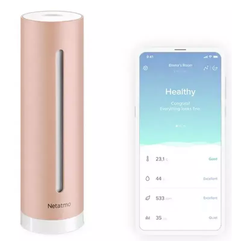 Valdiklis Netatmo NAC-EC aliuminis 45x45x155 mm