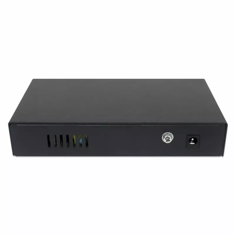 Intellinet 6-Port Fast Ethernet Switch su 4 PoE prievadais 65W galios biudžetas