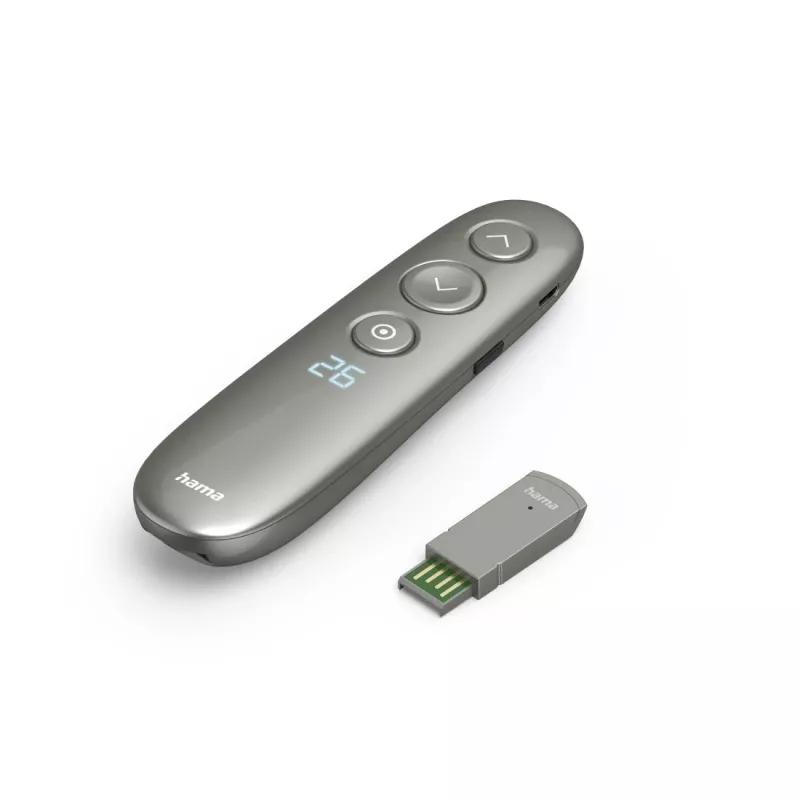 Lazerinis žymeklis Hama Spot Pointer V2 20 m antracito spalvos