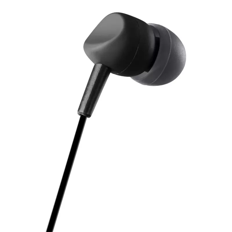 Ausinės Hama Sea laidinės į ausį, juodos/pilkos, USB Type-C