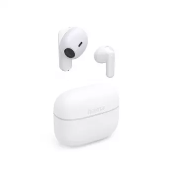Hama Freedom Light II belaidės ausinės True Wireless Stereo (TWS) į ausį, skambučiams/muzikai, baltos