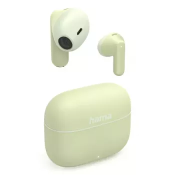 Hama Freedom Light II belaidės ausinės TWS į ausis, skambučiams ir muzikai, žalios